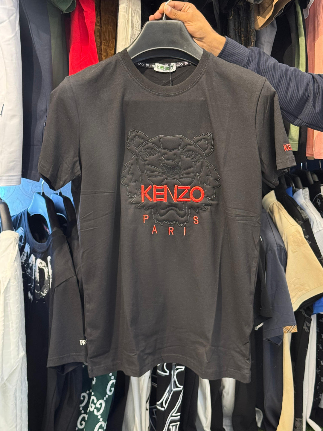 Kenzo Premium Quality Soft Cotton Embroidered T-Shirt