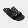 LV Black High Quality Printed Oasis Denim Leather slipper