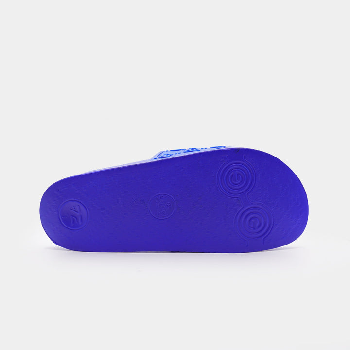 Gucci All-Over Logo Embellished Premium Quality Blue Medicated Soft Slipper