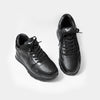 Louis Vuitton Premium Quality Black Leather Run Away Low Top Sneakers
