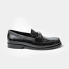 LV Buckle Premium Quality Black Major Loafers