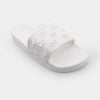 Gucci All-Over Logo Embellished Premium Quality White Medicated Soft Slipper