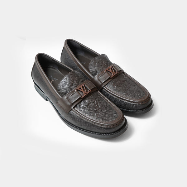 Louis Vuitton Premium Quality Brown Major Loafer