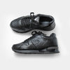 Louis Vuitton Premium Quality Black Leather Run Away Low Top Sneakers