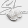 Gucci All-Over Logo Embellished Premium Quality White Medicated Soft Slipper