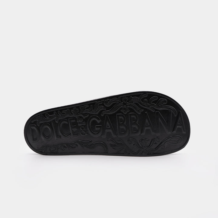 D&G Logo Embellished Premium Quality Medicated Soft Slipper