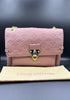 Louis Vuitton Vavin PM Shoulder Bag in Rose Poudre Pink Empreinte Leather