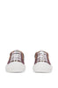 Burberry Premium White, Apricot & Brown Low-Top Sneakers