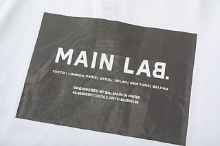 BALMAN Premium White Tee for Men