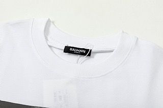 BALMAN Premium White Tee for Men