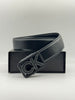 Premium Black Leather Automatic Belt