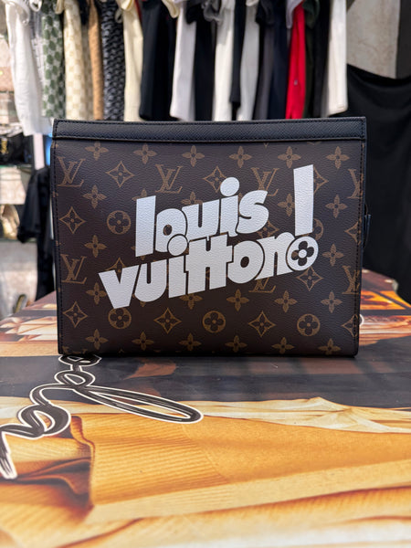 Men's Designer Monster Eye Clutch Bag