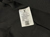 Louis Vuitton Men's Black Monogram Embossed Cotton Luxury T-Shirt