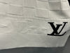 Louis Vuitton Men's White Damier Knit T-Shirt With Logo