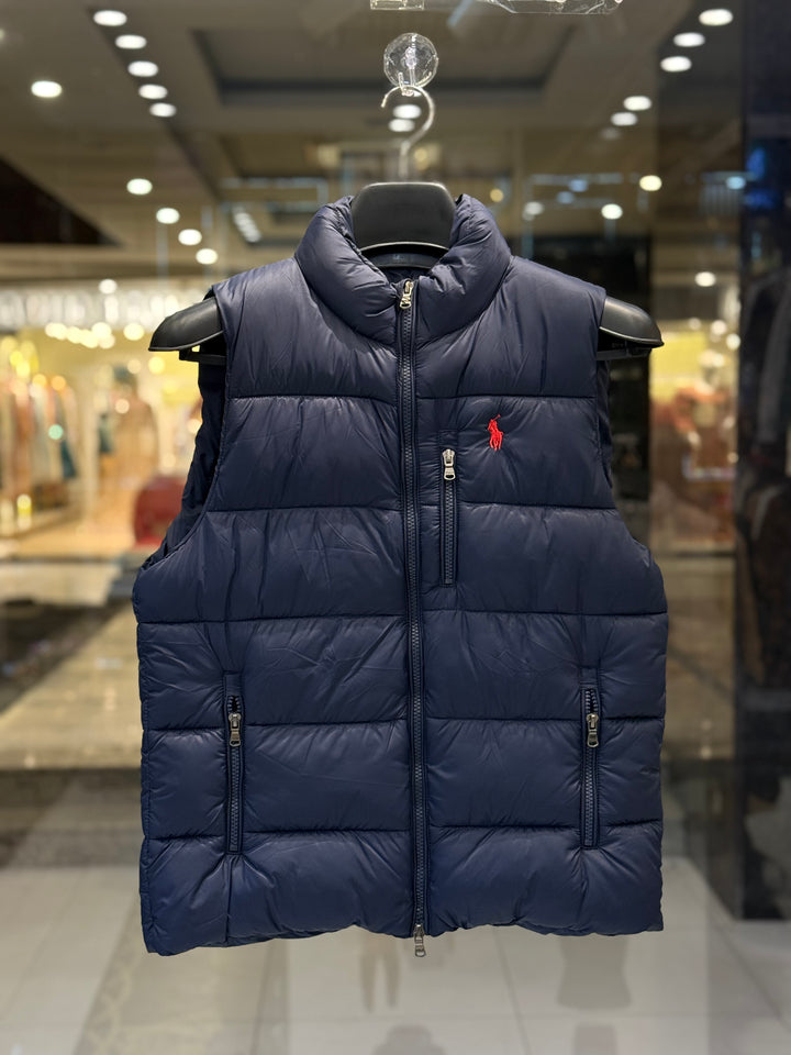 Polo Ralph Lauren Half Sleeve Blue Zip Jacket for Men – Premium Casual Wear