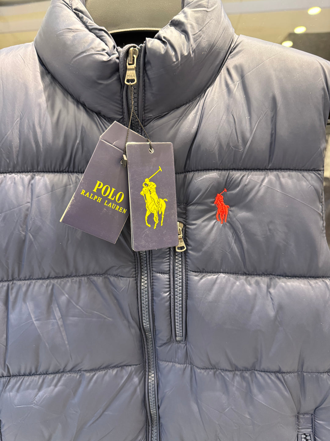 Polo Ralph Lauren Half Sleeve Blue Zip Jacket for Men – Premium Casual Wear