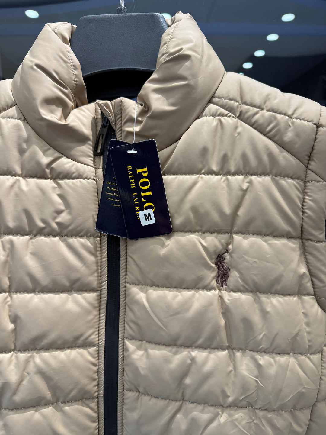 Polo Ralph Lauren Half Sleeve Beige Jacket for Men – Premium Casual Wear