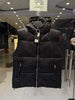Men’s Black Quilted Puffer Sleeveless Jacket
