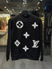 LV-inspired Premium Black Sweatshirt