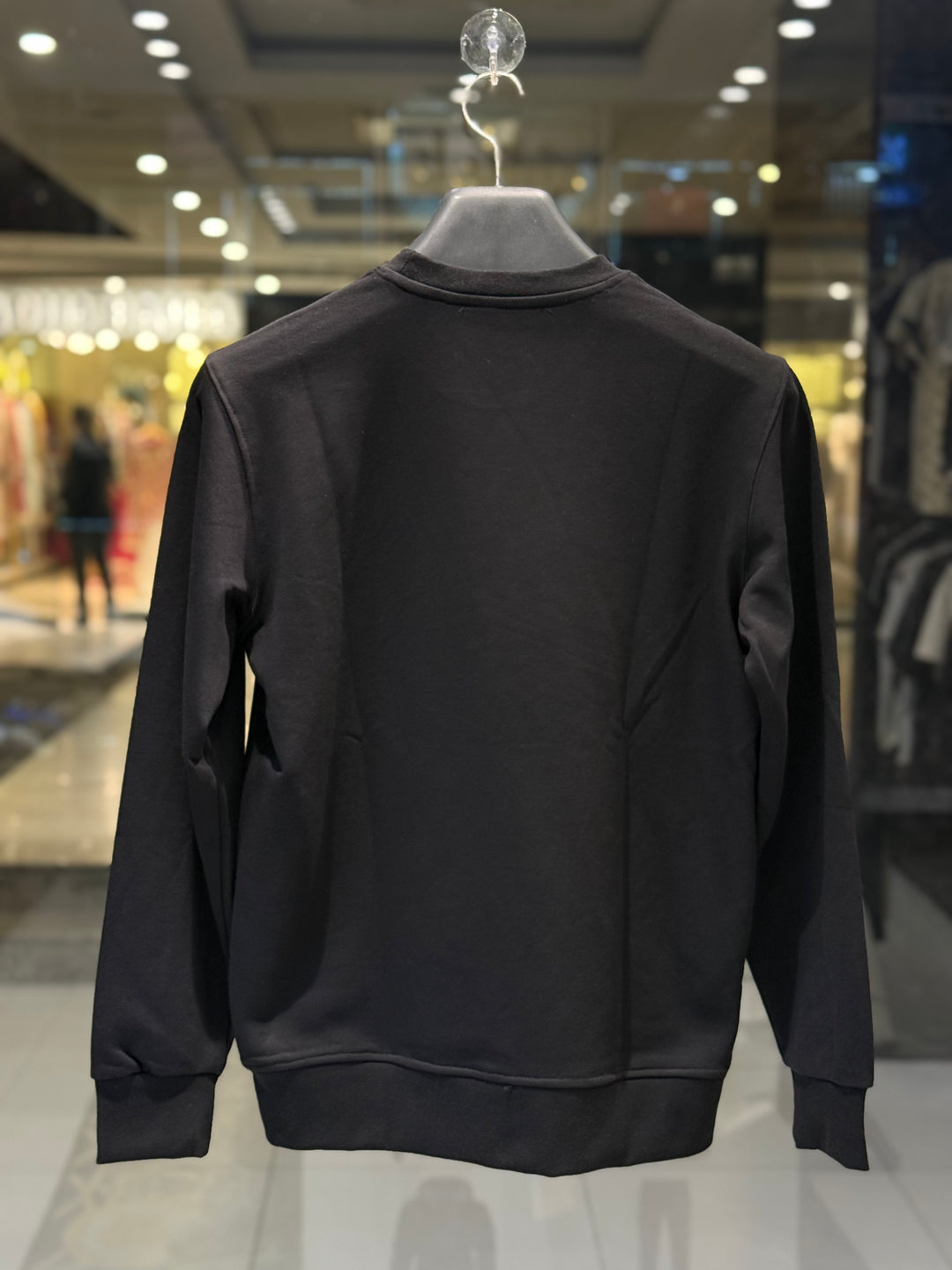 LV-inspired Premium Black Sweatshirt