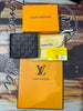 Premium Louis Vuitton Damier Graphite Embossed Leather Bi-Fold Wallet
