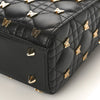 Dior-Inspired Black Butterfly Studded Lady Dior Premium Handbag