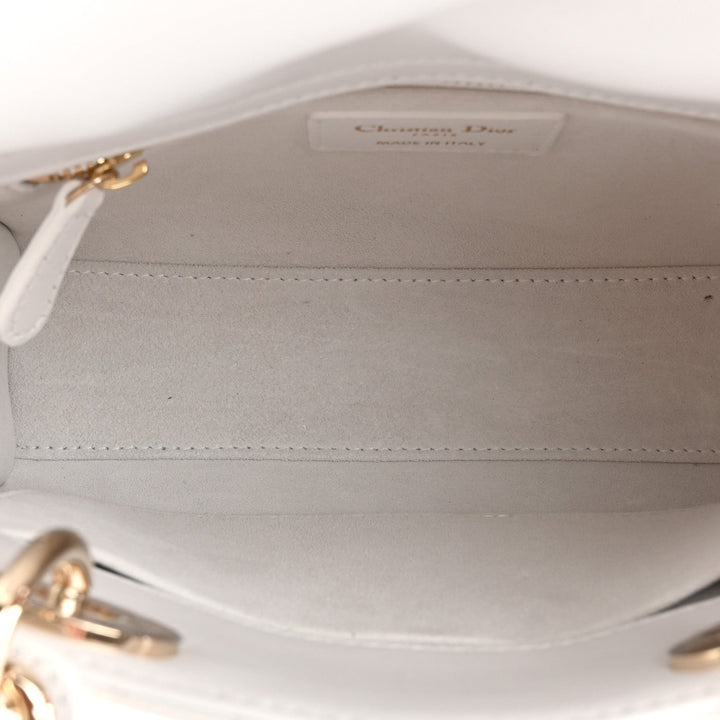 Dior-Inspired Lady Dior Butterfly Studded Quilted Handbag