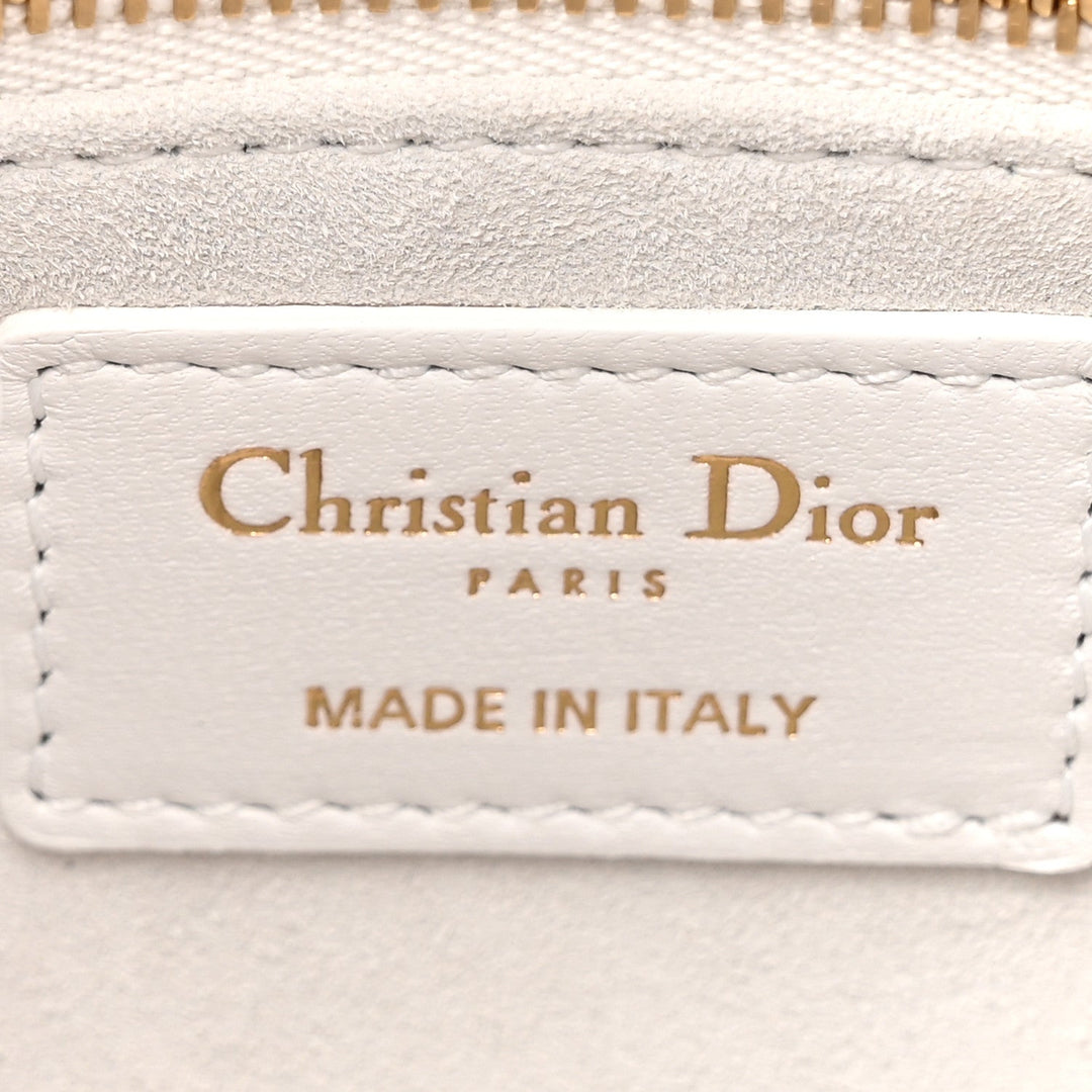 Dior-Inspired Lady Dior Butterfly Studded Quilted Handbag