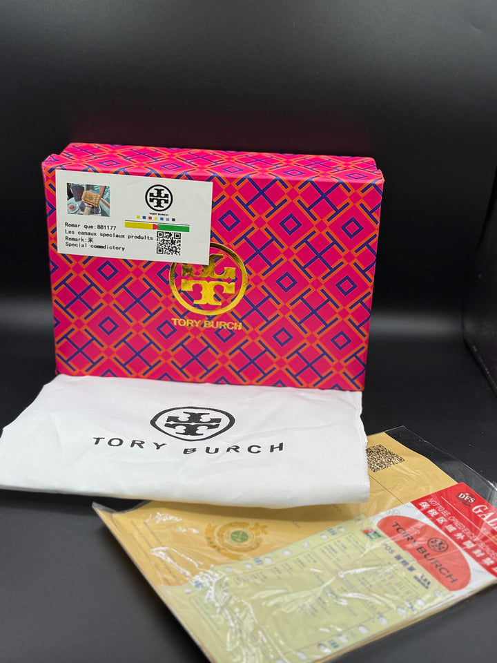 Premium Tory Burch-Style Kira Chevron Quilted Flap Bag