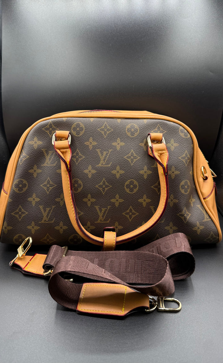 LV-Inspired Monogram Alma PM Premium Top Handle Bag