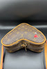 LV-Inspired Monogram Coeur Heart-Shaped Crossbody Bag
