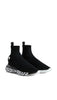 Dsquared2 Knit Sock Sneakers – Black & White