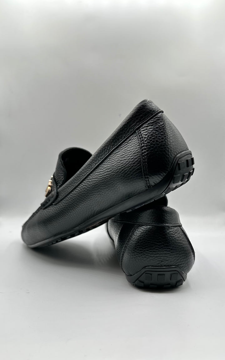Balmain Inspired Luxury Men's Leather Driving Loafers