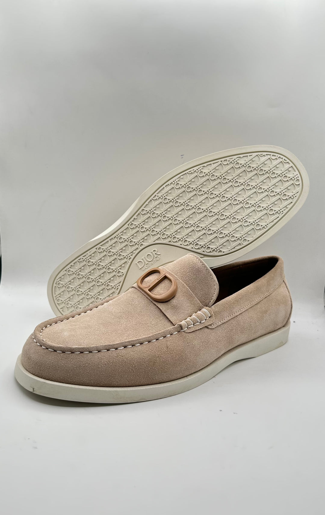 Dior Inspired Luxury Men's Suede Loafers