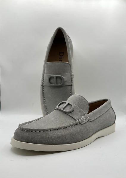 Dior Inspired Luxury Men's Suede Loafers