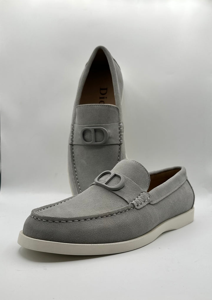 Dior Inspired Luxury Men's Suede Loafers