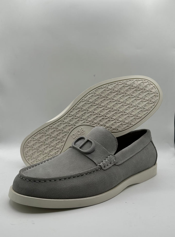 Dior Inspired Luxury Men's Suede Loafers
