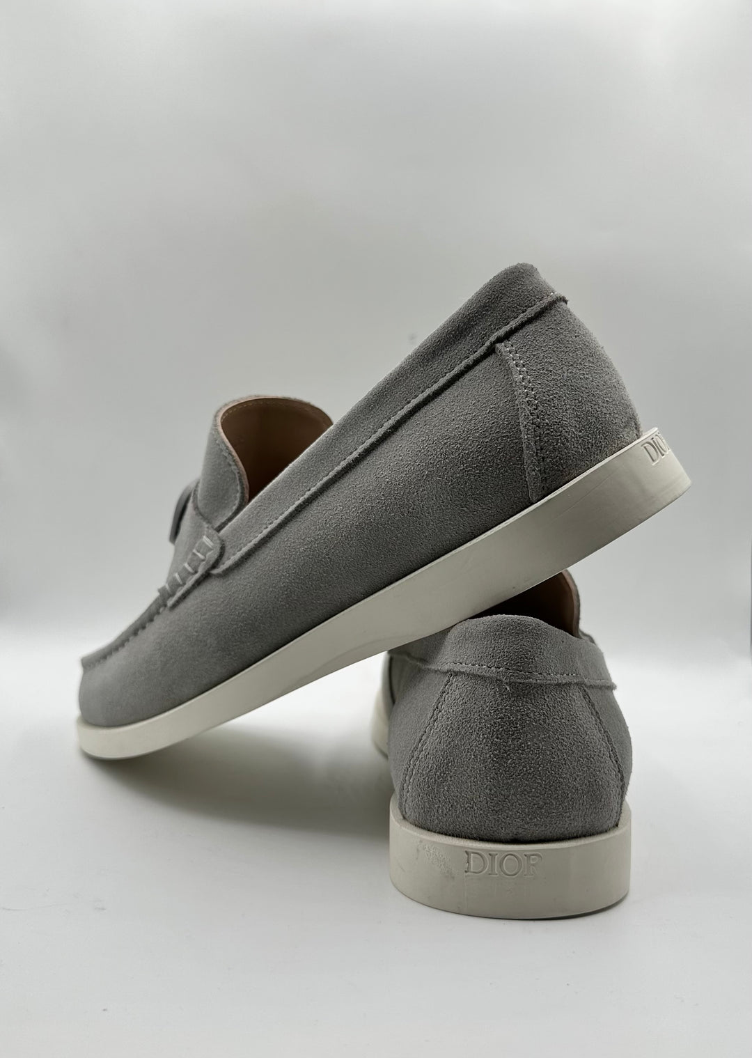 Dior Inspired Luxury Men's Suede Loafers