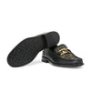 Luxury Monogram Loafers – Black & Brown Leather