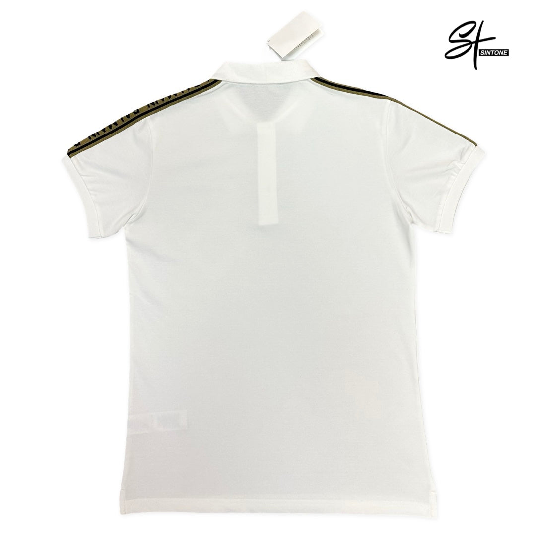 Balmain Polo Shirt with Rubber Logo  – Premium Fit
