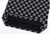 Gucci Monogram Black Polo Shirt with Collar
