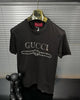 Gucci-Inspired Black Logo Rhinestone T-Shirt - Premium Quality
