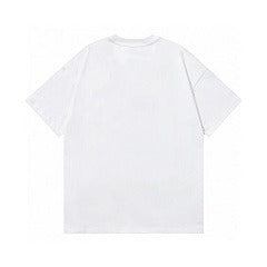 Moncler-Inspired White Graphic Logo T-Shirt – Luxury Designer Streetwear | Sintone