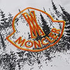 Moncler-Inspired White Graphic Logo T-Shirt – Luxury Designer Streetwear | Sintone