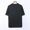 LV-Inspired Black Embossed Logo T-Shirt – Premium Cotton Streetwear by Sintone