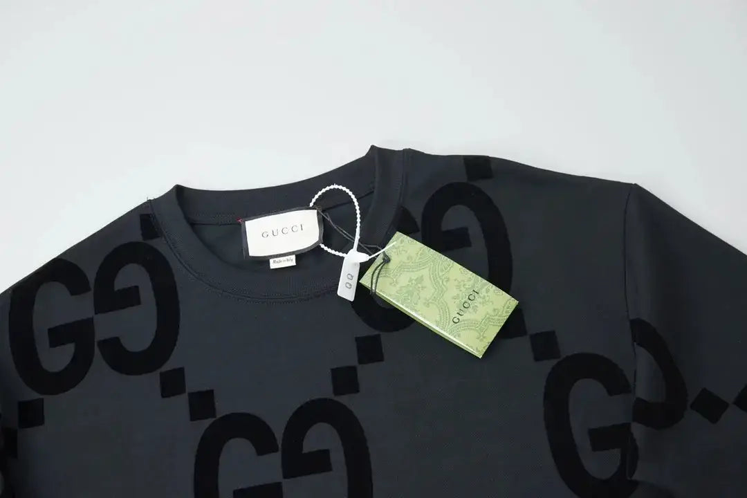 Gucci-Inspired GG Monogram T Shirt - Premium Quality|Sintone
