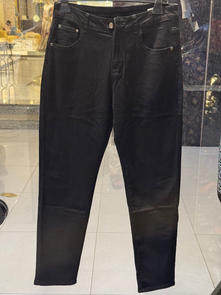 Black Jeans – CK Inspired Logo Pocket | Modern Denim | Sintone