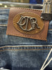 Blue Washed Jeans – Dior Inspired Monogram Pocket | Luxury Denim | Sintone