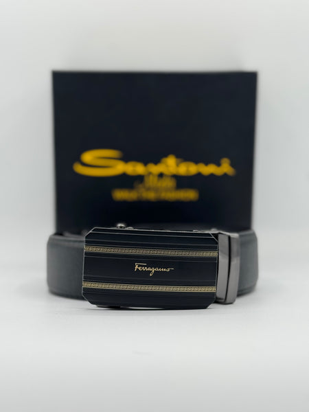 Premium Designer-Style Leather Belt