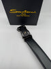 Burberry Black Leather Belt – Luxury Formal Belt for Men